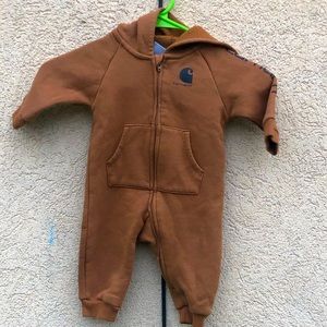 Carhartt Fleece Zip- Front coverall